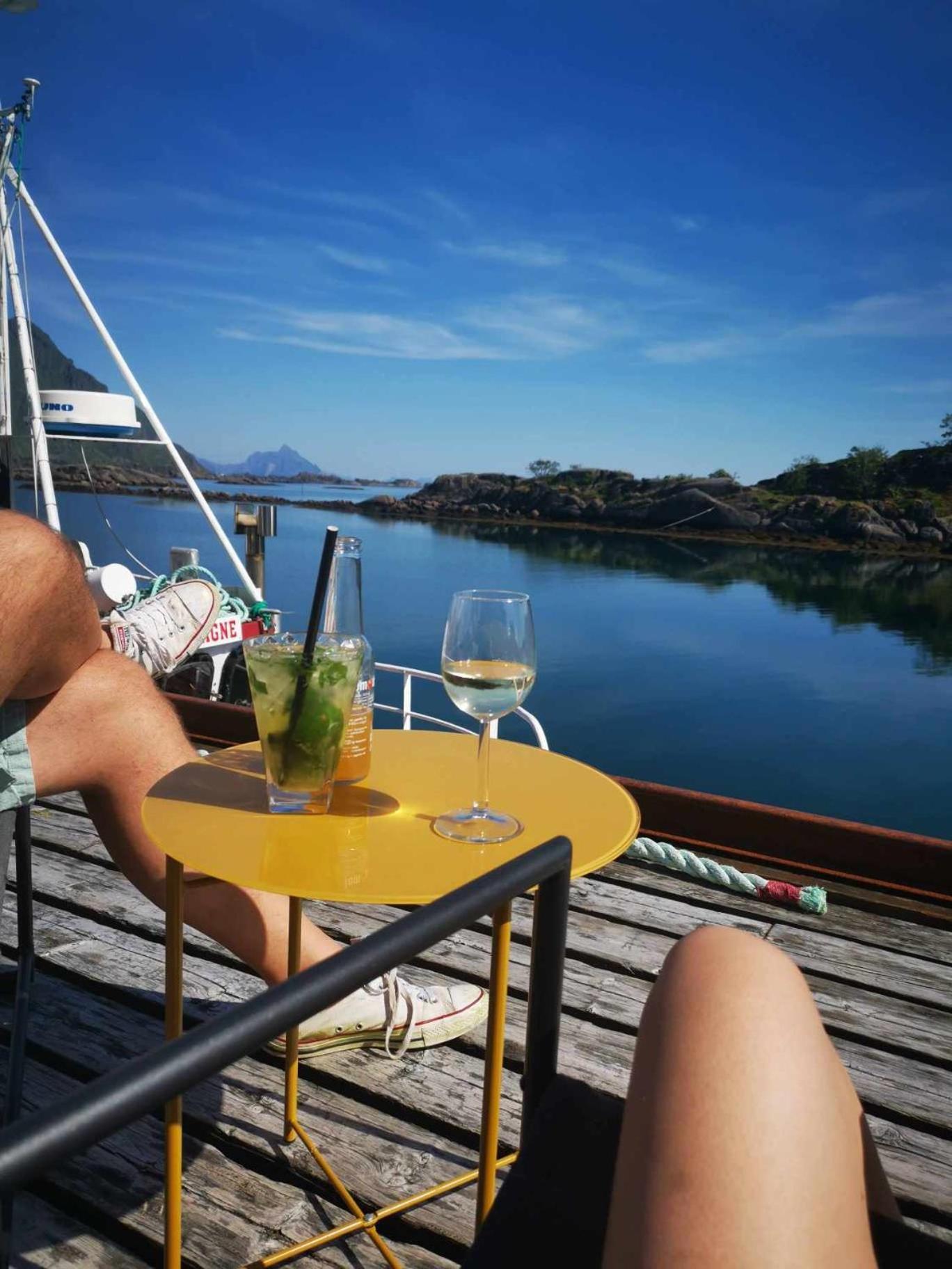 Kaikanten Rorbuer Sennesvik Exterior foto